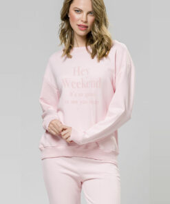 pyjamas HEY WEEKEND Harmony - Pajamas pink color