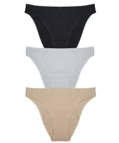 Rio Slip 3 Pack Black White Beige 3720