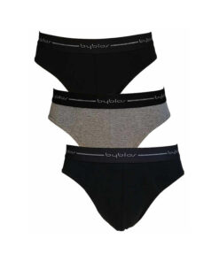 3 Pack Slip Byblos • Multicolor • Black • Grey • Blue