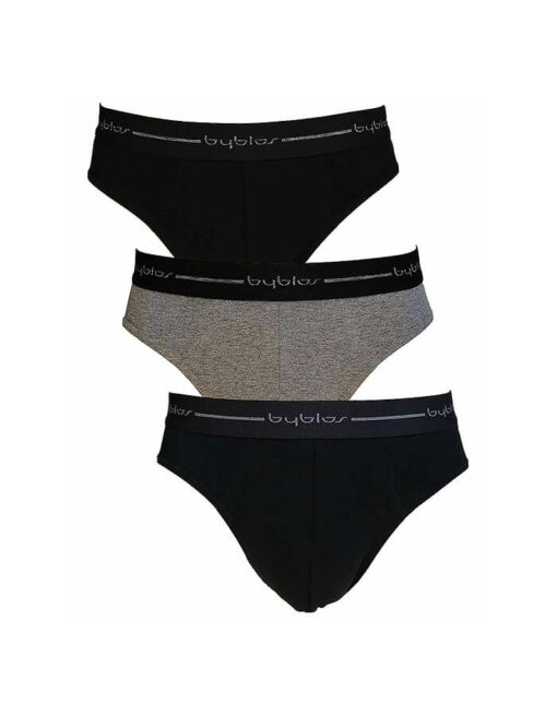 3 Pack Slip Byblos • Multicolor • Black • Grey • Blue