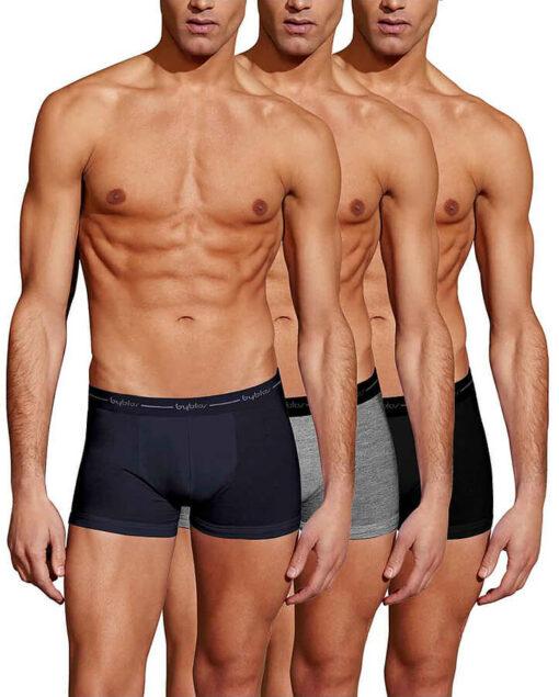 3 Pack Byblos boxer • Πολύχρωμο • Μαύρο Μπλε Γκρι