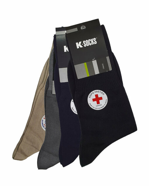 K-SOCKS Βαμβακερή κάλτσα χωρίς λάστιχο